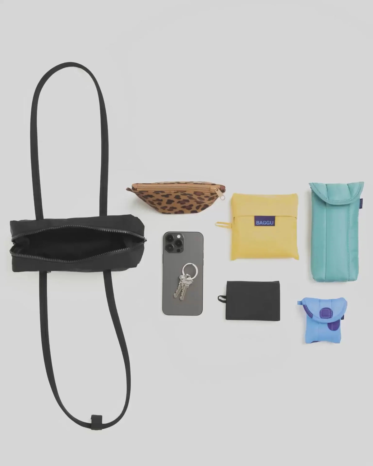 SMALL NYLON BOWLER BAG - US 0045