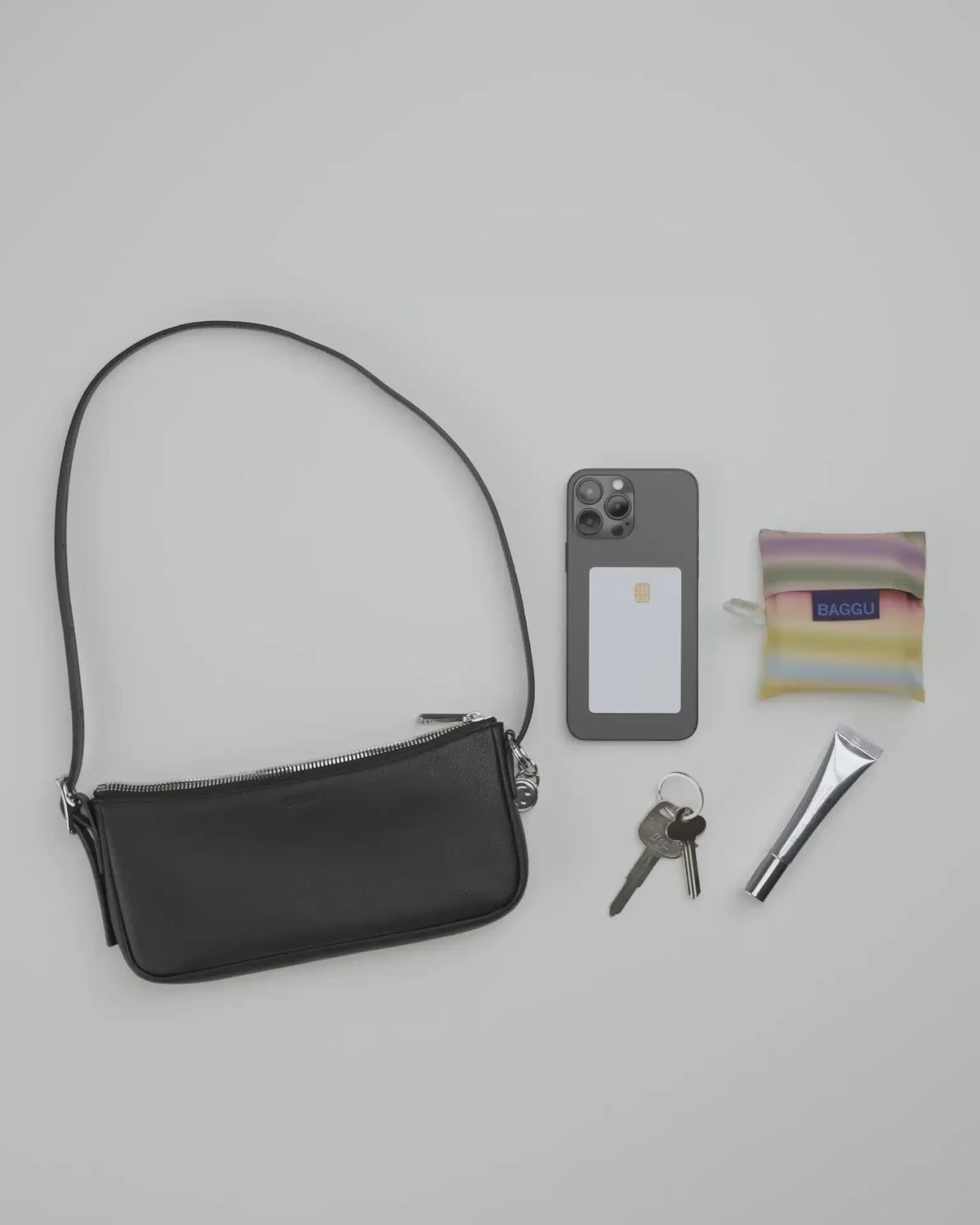 RECYCLED LEATHER POCHETTE - US 6867